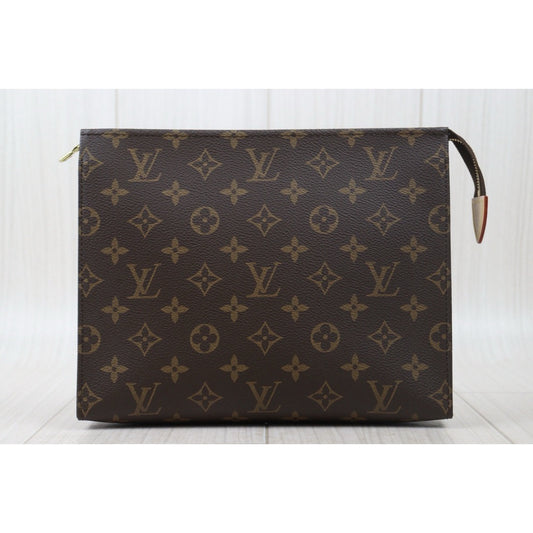 Very Good ( Rank A)| LV Monogram Pochette Toilette 26 |V24103116