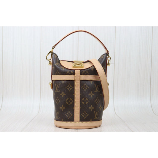 Very Good ( Rank A) |LV Monogram Duffle Shoulder Bag |S24102805
