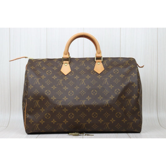 Very Good ( Rank A)| LV Monogram Speedy 40 Hand Bag |24121920