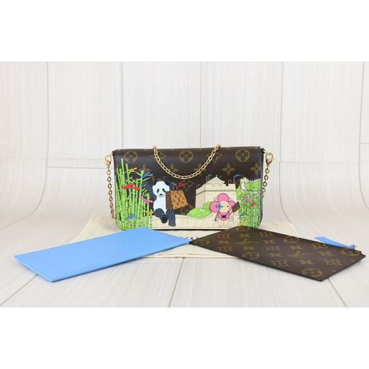 Very Good ( Rank A) |LV Monogram Pochette Felicie Limited editionShoulder Bag|X24121817