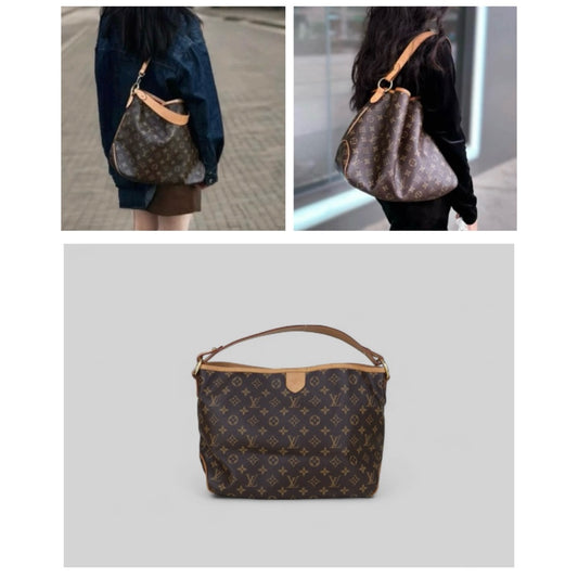 Good ( Rank AB)| LV Monogram Delightful PM Shoulder Bag|H25042206