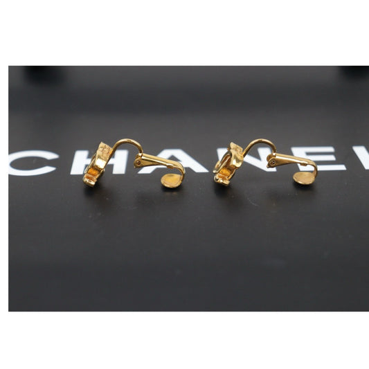 Very Good ( Rank A) |CHANEL COCO Earrings 18k Gold Plated |24112808