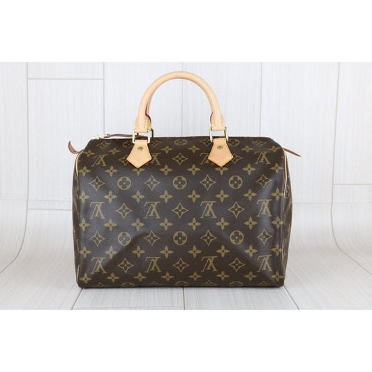 Very Good ( Rank A) | LV Monogram Speedy 30 Hand Bag |X25071510