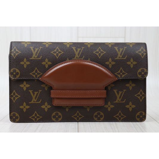 Rank AB | LV Monogram Courcelles Clutch |24051305