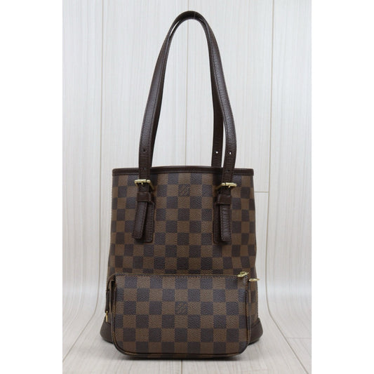 Very Good ( Rank A)|LV Damier Male Handbag With Pouch|25022804