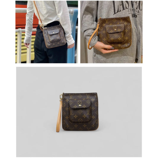 Very Good ( Rank A)| LV Monogram Partition Pouch |25051612