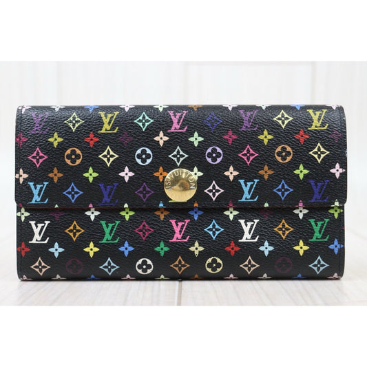Good ( Rank AB)| LV Monogram Multicolor Long Style Wallet |24121916