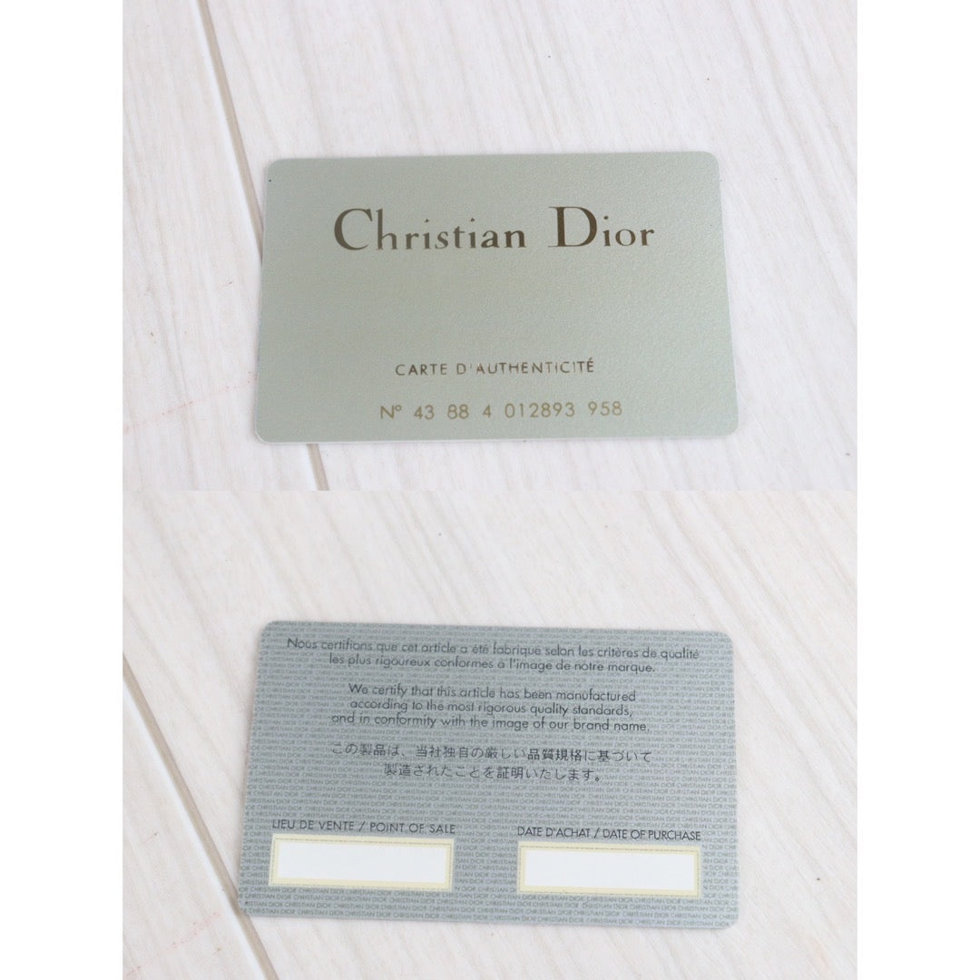 Rank SA | Dior Trotter Saddle Tri-Fold Wallet Navy|23090912