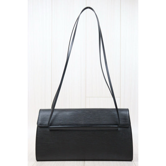 Very Good ( Rank A)| LV Epi Dinard Shoulder Bag Black|25032002
