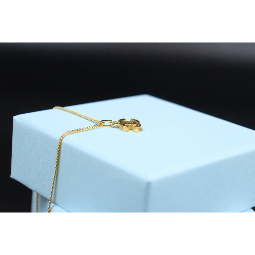 Rank A |CHANEL COCO Mark Diamond Necklace |24030132