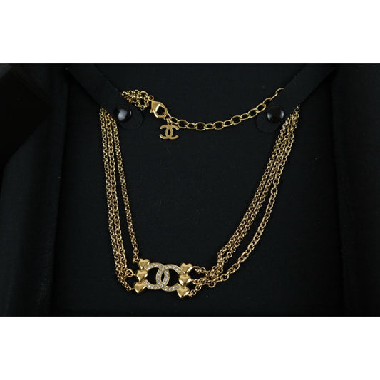 Excellent(Rank SA)| CHANEL Coco Mark Diamond Chocker Necklace|X24121801