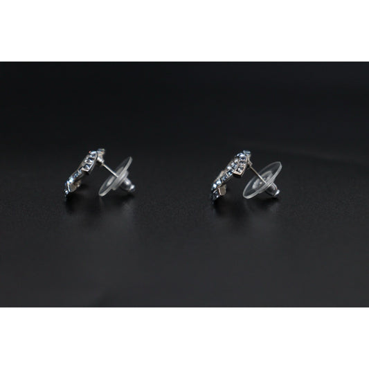 Include Authentic Detective Certificate of Authenticity|Excellent(Rank SA)| CHANEL F19P Coco Mark Rhinestone Earrings Made In 2019Year|S26031005