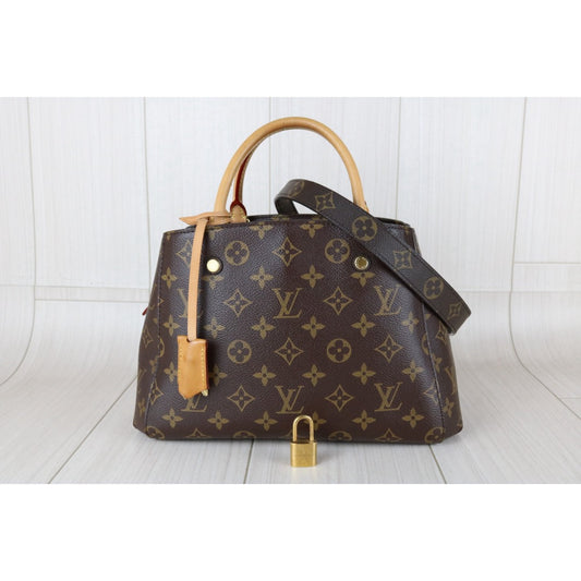 Very Good ( Rank A)| LV Monogram Montaigne BB Hand Bag Shoulder Bag|X25102310