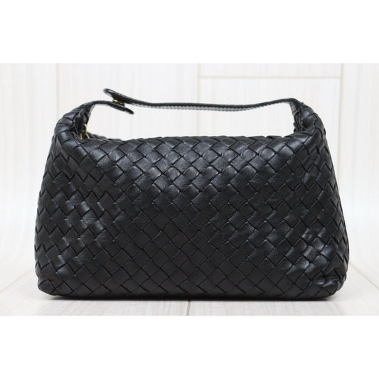 Good ( Rank AB)| Bottega Veneta Lamb Skin Braid Wallace Bag|25032008
