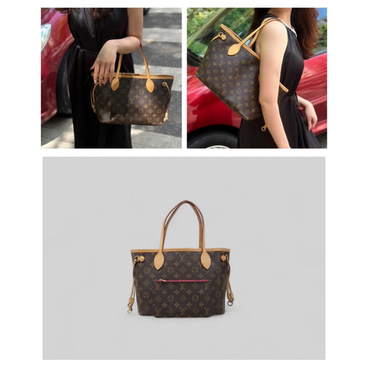 Good ( Rank AB)| LV Monogram Neverfull PM |S24111217