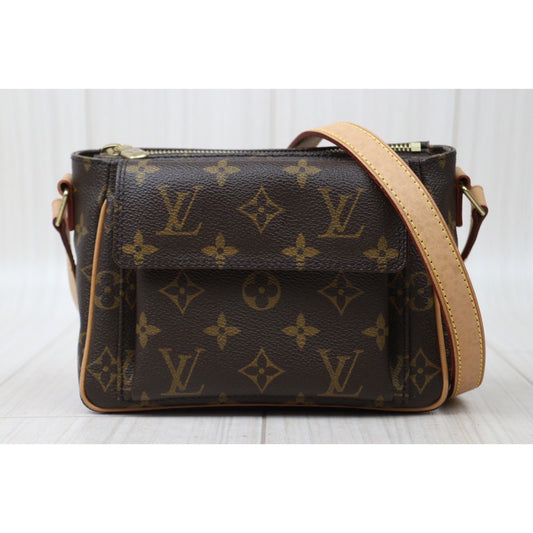 Rank A | LV Monogram Viva cite PM Shoulder Bag |24060319