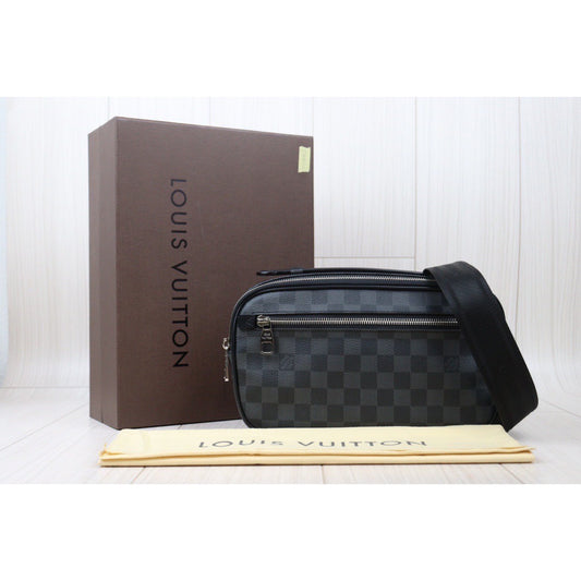 Rank SA | LV Damier Graphite Body Bag Waist Bag |P24051333