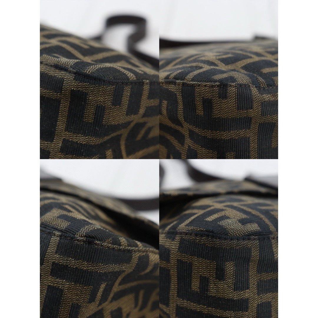 Very Good ( Rank A) | FENDI Zucca Mamma Baguette Shoulder Bag |V24111411