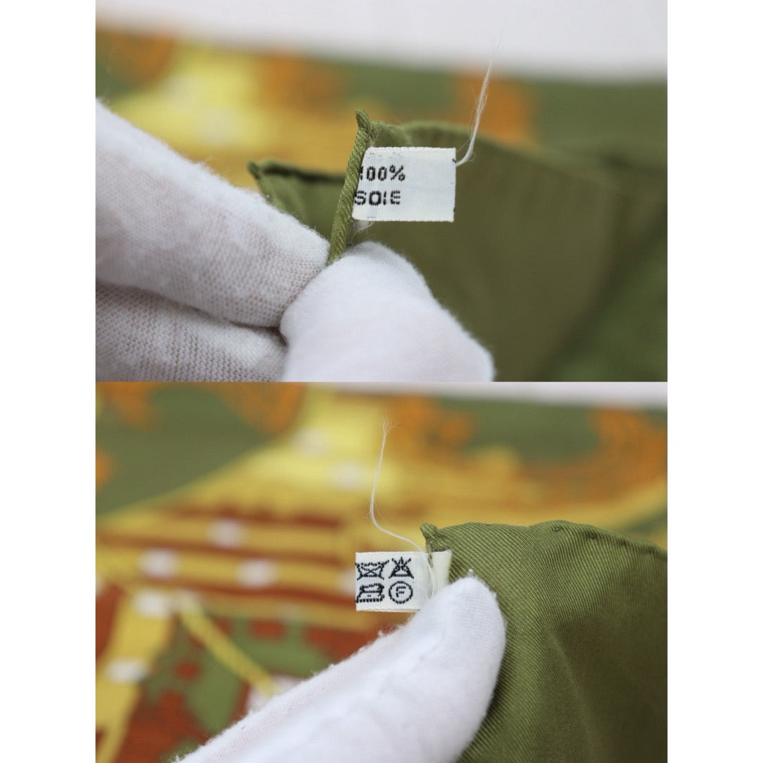 Very Good ( Rank A) | HERMES Proues Scarf 90|V25110606