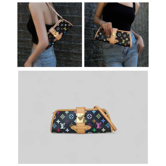 Good ( Rank AB)| LV Monogram Multicolor ShoulderBag |S25042806