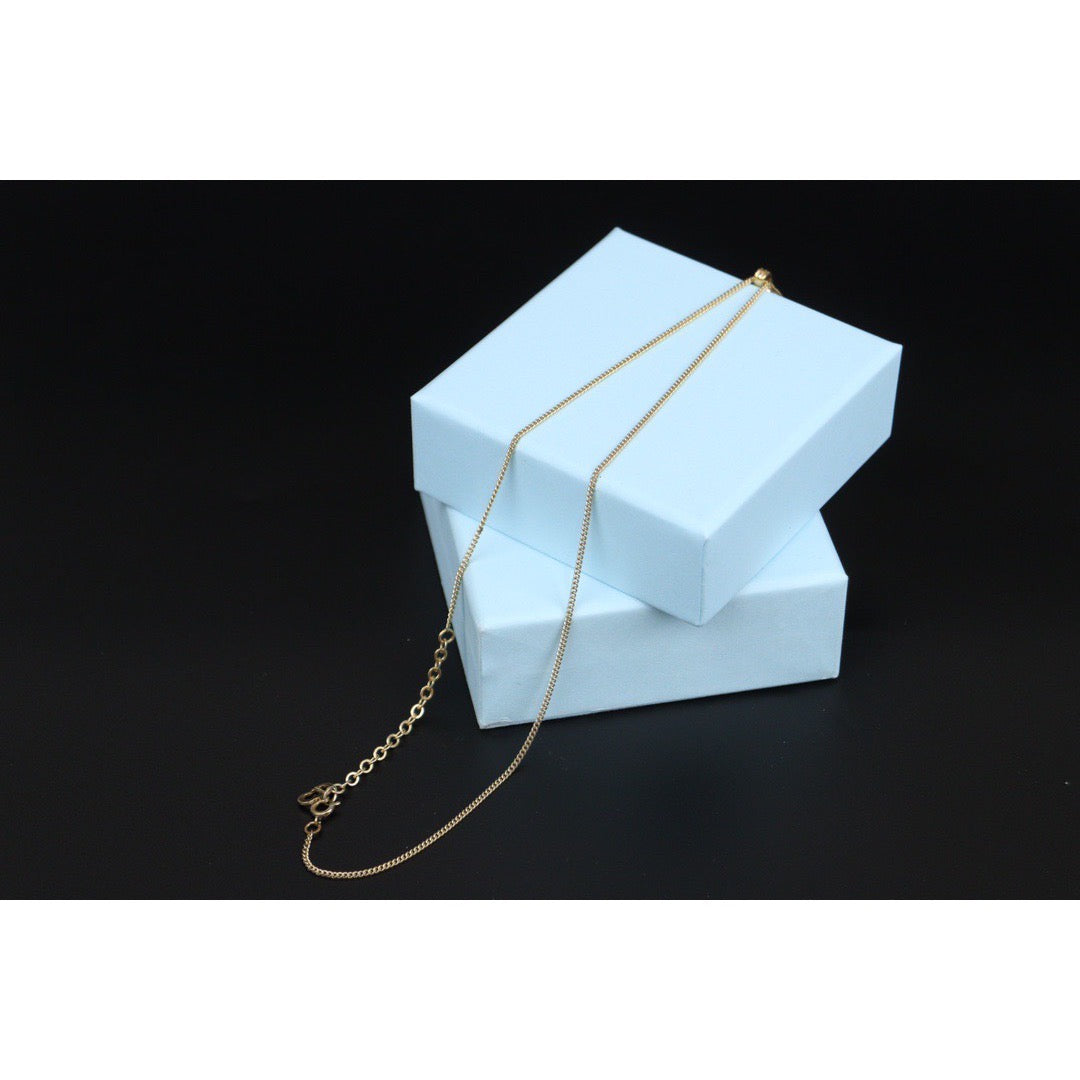 Rank AB | Dior CD Necklace Gold Plated |V24030755
