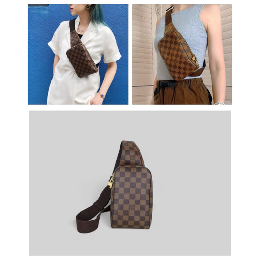 Good ( Rank AB)|LV Damier bumbag |H25041503