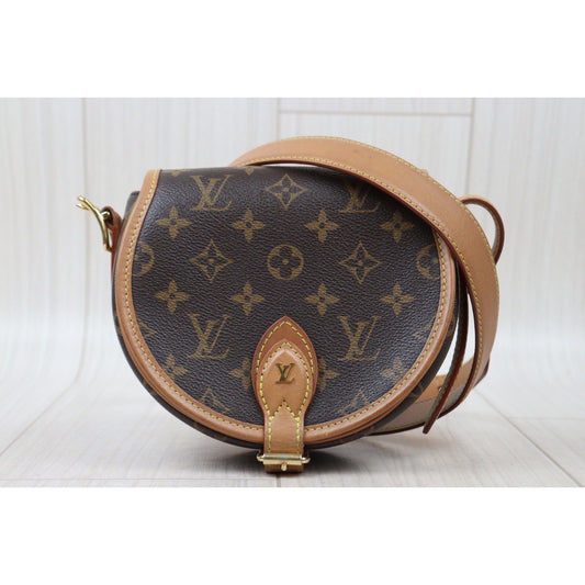 Rank AB| LV Monogram Tamburan Shoulder Bag Current Model|S24061705