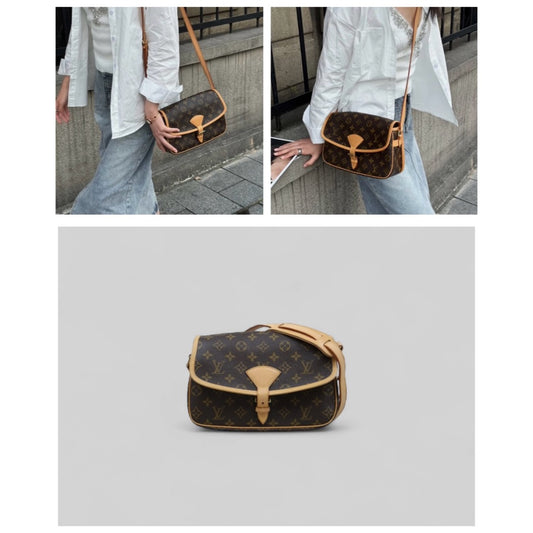 Very Good ( Rank A)|LV Monogram Sologne ShoulderBag|25050805
