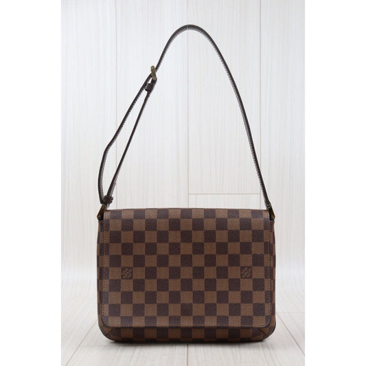 Good ( Rank AB)| LV Damier Musette Tango Shoulder Bag|S24030415