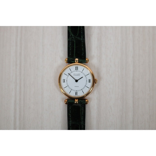 Good ( Rank AB)| Van Cleef and Arpels 18k Gold Plated Quartz Watch |S24051303