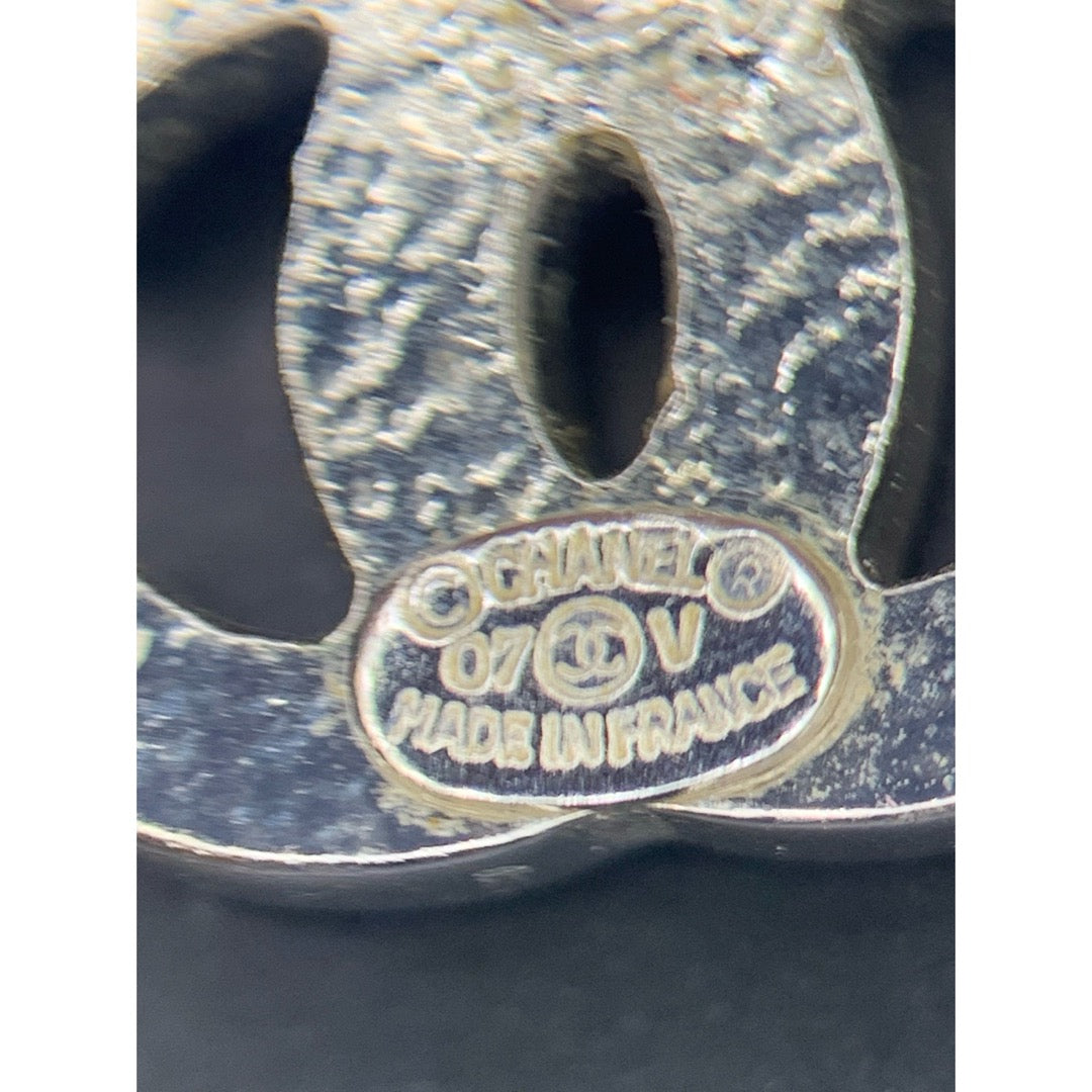 Very Good ( Rank A)| CHANEL Coco Mark Rhinestone Earrings|V25061204