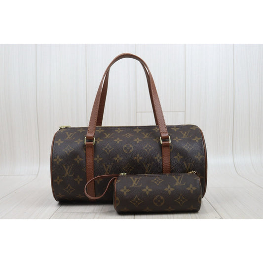 Very Good ( Rank A)| LV Monogram Papillon 30 Handbag |25091210