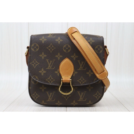 Good ( Rank AB)| LV Monogram Saint Cloud MM Shoulder Bag |24091701
