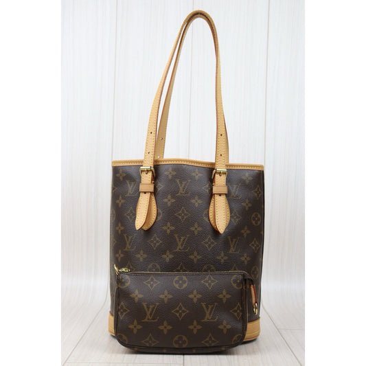 Good ( Rank AB)| LV Monogram Petit Bucket PM Tote Bag |24110717