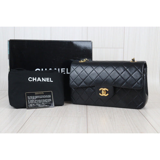 Rank A | CHANEL Matrasse Double Flap 23 Shoulder Bag |23092612