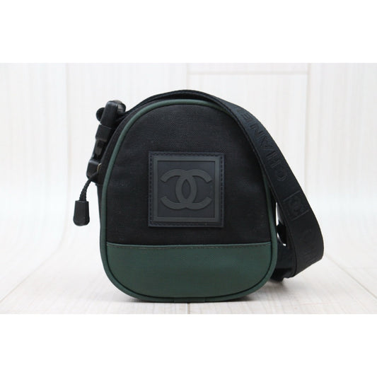 Good ( Rank AB)| Chanel Sports Line Egg shaped Mini Bag Coco Mark Shoulder bag Made In 2003~2004Year|25013117