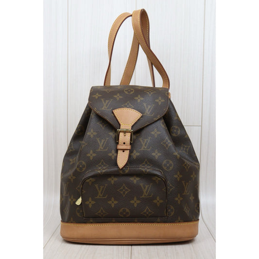 Good ( Rank AB)| LV Monogram Montsouris MM Backpack|25103004