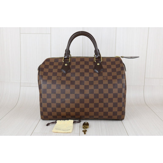 Very Good ( Rank A)| LV Damier Speedy 30 Hand Bag|X25081505