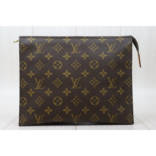 Good ( Rank AB)| LV Monogram Pochette Toilette 26 |25011703