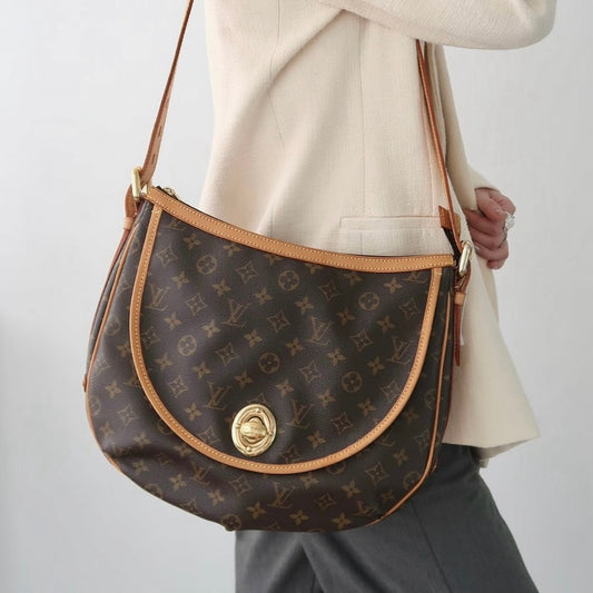 Include Entrupy Certificate of Authenticity|Good ( Rank AB)|Louis Vuitton Monogram Tulum Shoulder Bag |S26090407