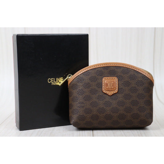 Rank A| CELINE Macadam Mini Pouch |24062512