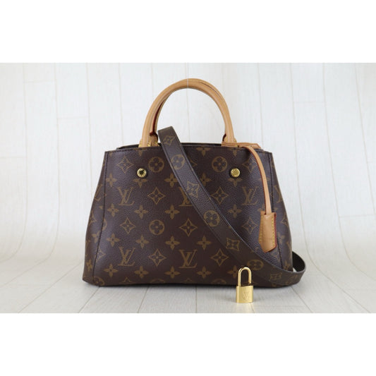 Very Good ( Rank A)| LV Monogram Montaigne BB Hand Bag Shoulder Bag|S25103101