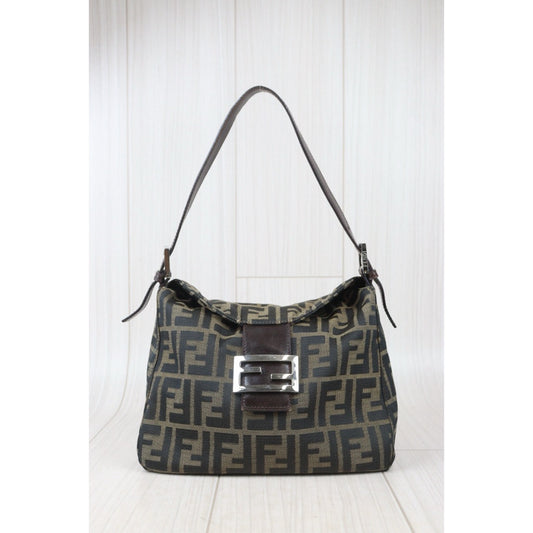 Good ( Rank AB)| FENDI Zucca Mamma Shoulder Bag |24082901