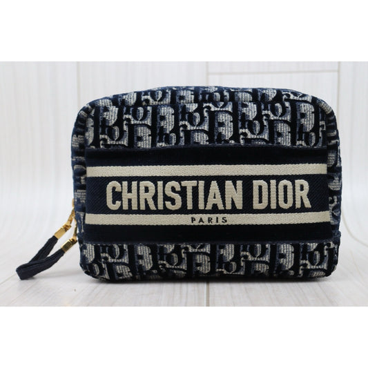 Very Good ( Rank A)|Dior Travel Oblique Cosmetic Pouch |S25071015