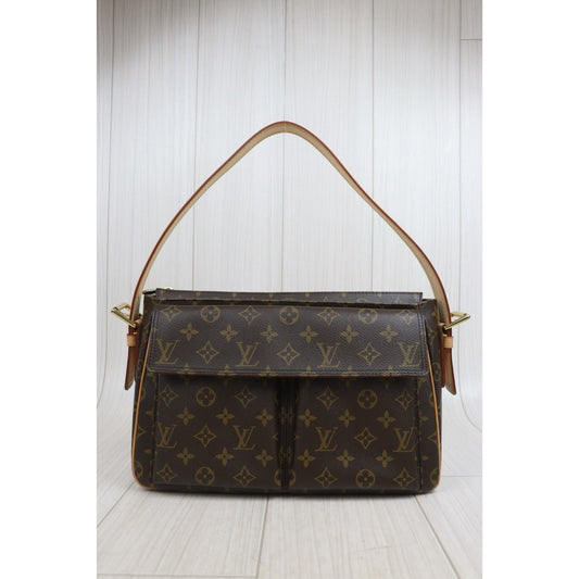 Very Good ( Rank A)|LV Monogram Viva Cite GM Shoulder Bag|P25101310