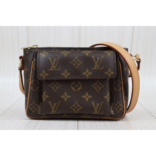 Rank A | LV Monogram Viva cite PM Shoulder Bag |24020108