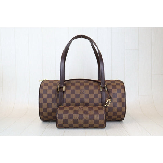 Excellent(Rank SA) | LV Damier Papillon 30 Handbag With Pouch|H24102402