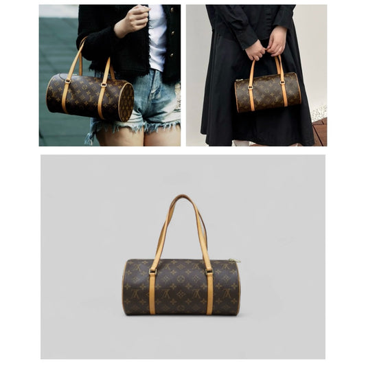 Good ( Rank AB) | LV Monogram Papillon 30 Handbag |25050225