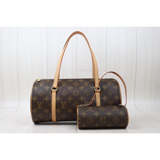 Rank A | LV Monogram Papillon 30 Handbag |24050914