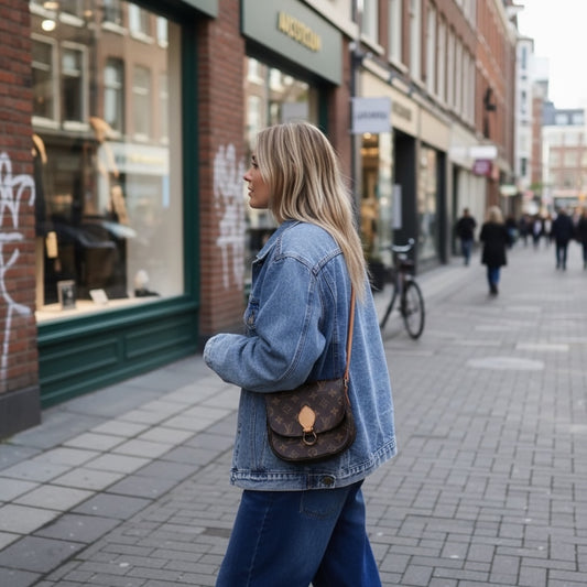 Include Entrupy Certificate of Authenticity|Good ( Rank AB)| Louis Vuitton Monogram Saint Cloud PM Shoulder Bag |26031907